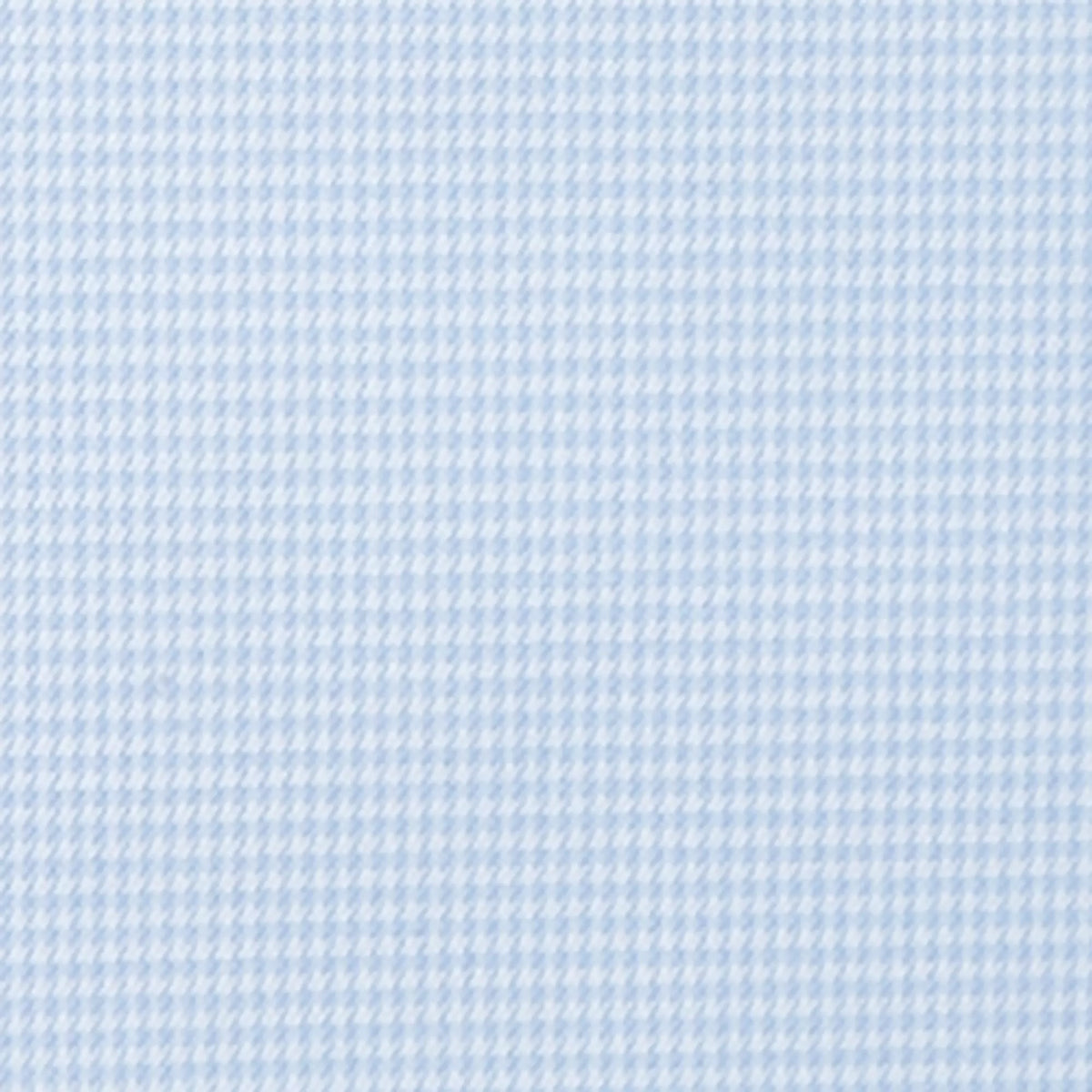 Pale Blue & White Slim Fit Royal Twill Puppytooth Formal Shirt