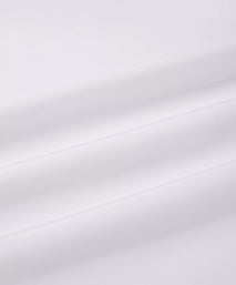 White Classic Fit Solid Cotton Formal Shirt