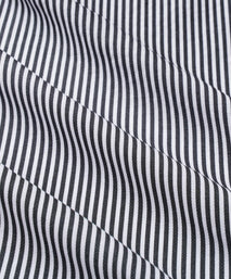 Black & White Tailored Fit Capri Stripe Shirt Formal Shirt