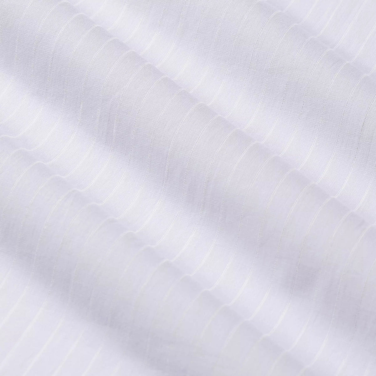 Lilac & White Tailored Fit Poplin Stripe Formal Shirt