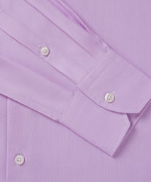 Lilac Tailored Fit Twill Formal Shirt