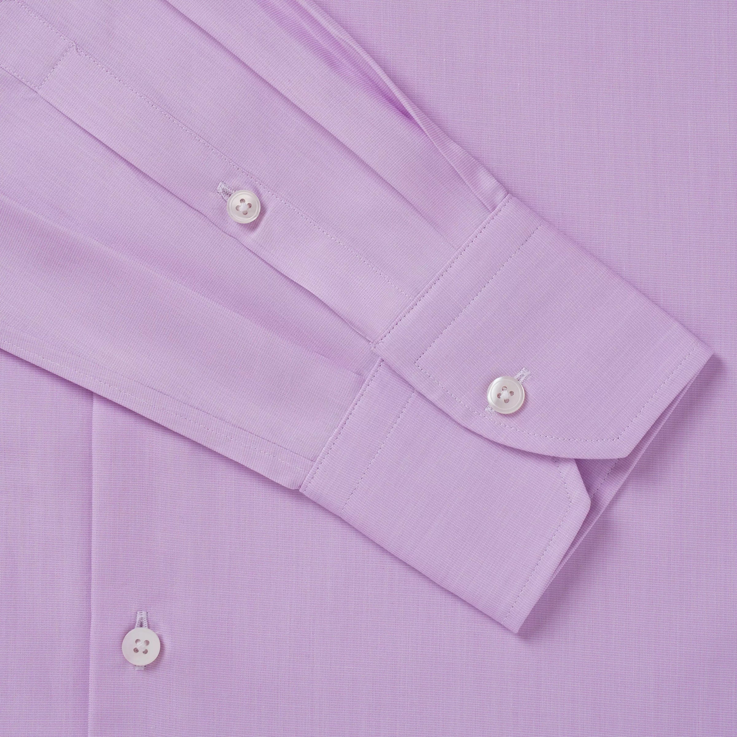 Lilac Tailored Fit Twill Formal Shirt