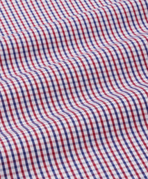 White & Multi Tailored Fit Gingham Twill Check Formal Shirt