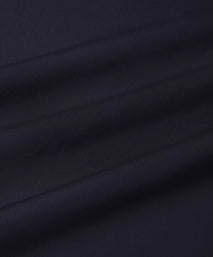 Dark Navy Tailored Fit Cotton Poplin Formal Shirt